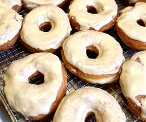 House-made glazed donuts at Schaefer's